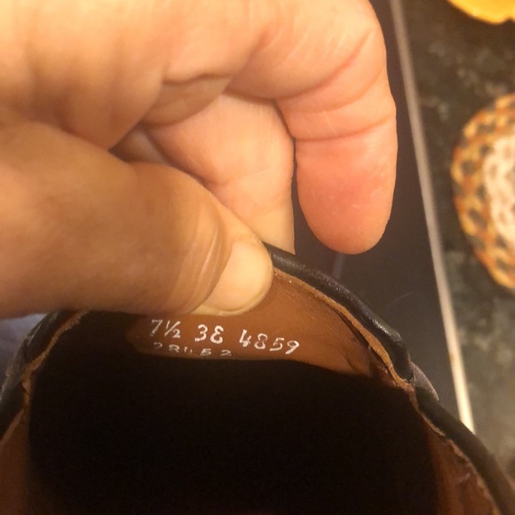 🍁👞GRAY ALLEN EDMONDS SHOES - MENS 7.5 EEE👞🍁 - Picture 11 of 11